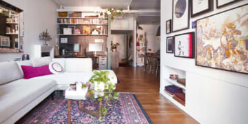 See the IKEA Countertop Desk in This Brooklyn Apartment