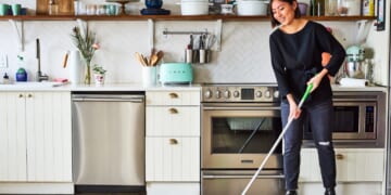 I Follow My Mom’s “Fun” Cleaning Habit and It Really Works